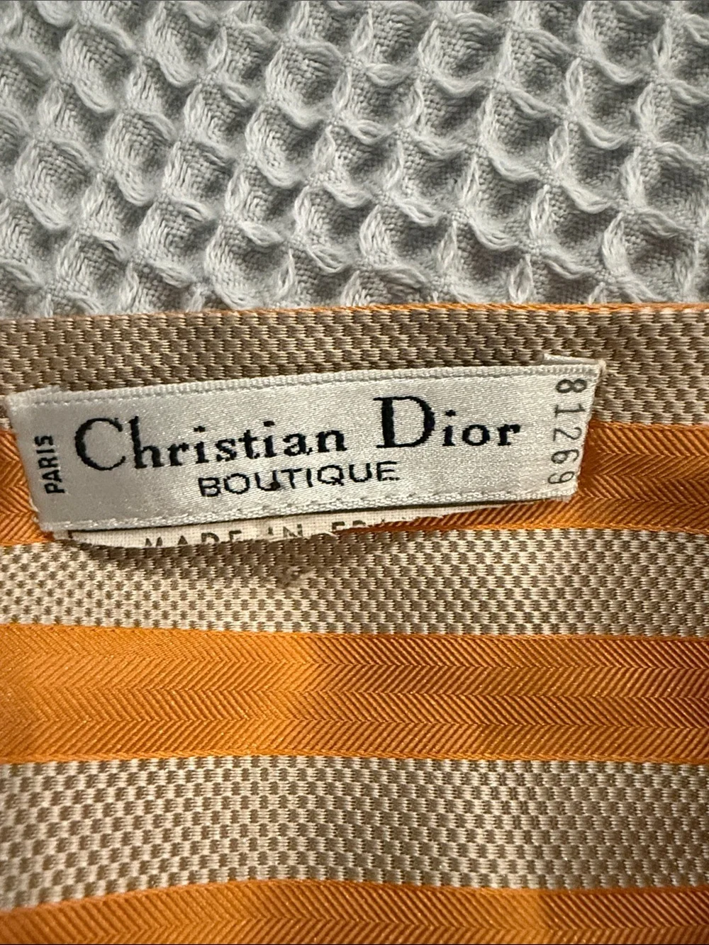 Christian Dior Boutique scarf
